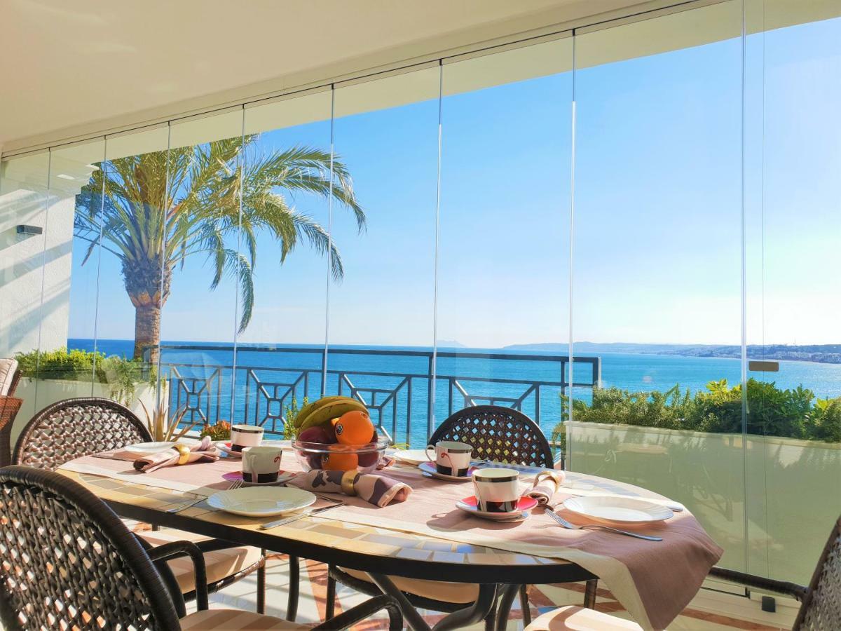 Luxury Apartment Frontal To The Sea In Estepona Doncella Beach Ngoại thất bức ảnh