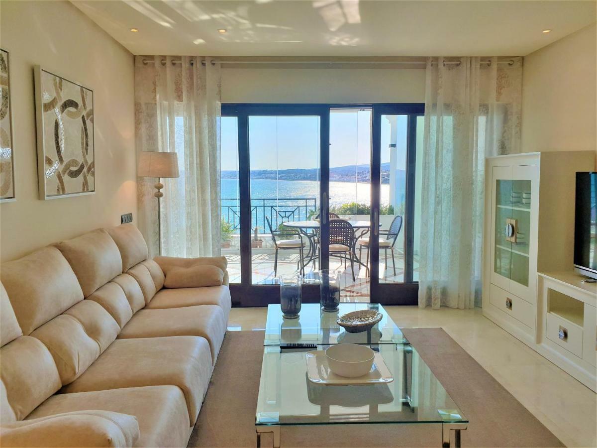 Luxury Apartment Frontal To The Sea In Estepona Doncella Beach Ngoại thất bức ảnh