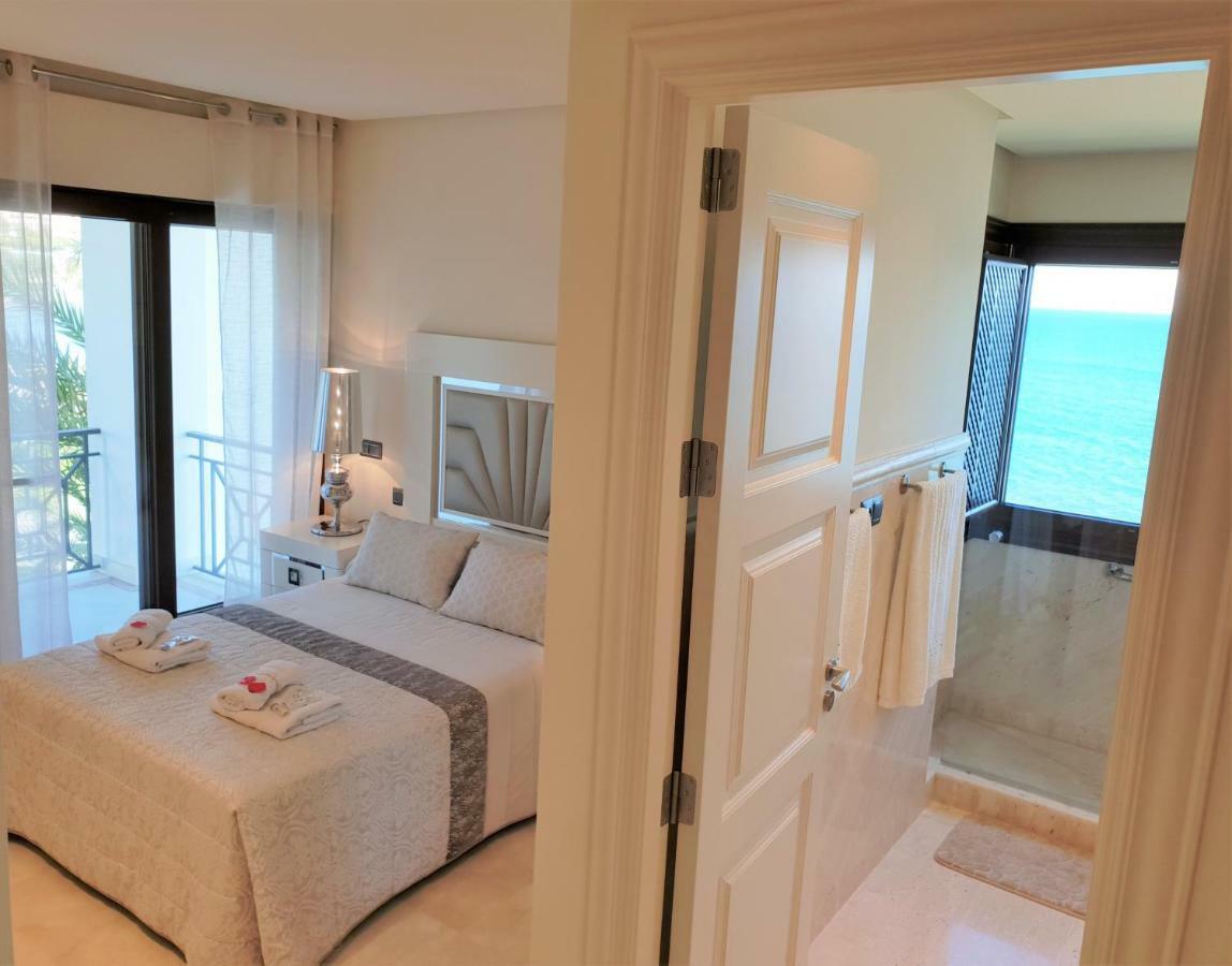 Luxury Apartment Frontal To The Sea In Estepona Doncella Beach Ngoại thất bức ảnh