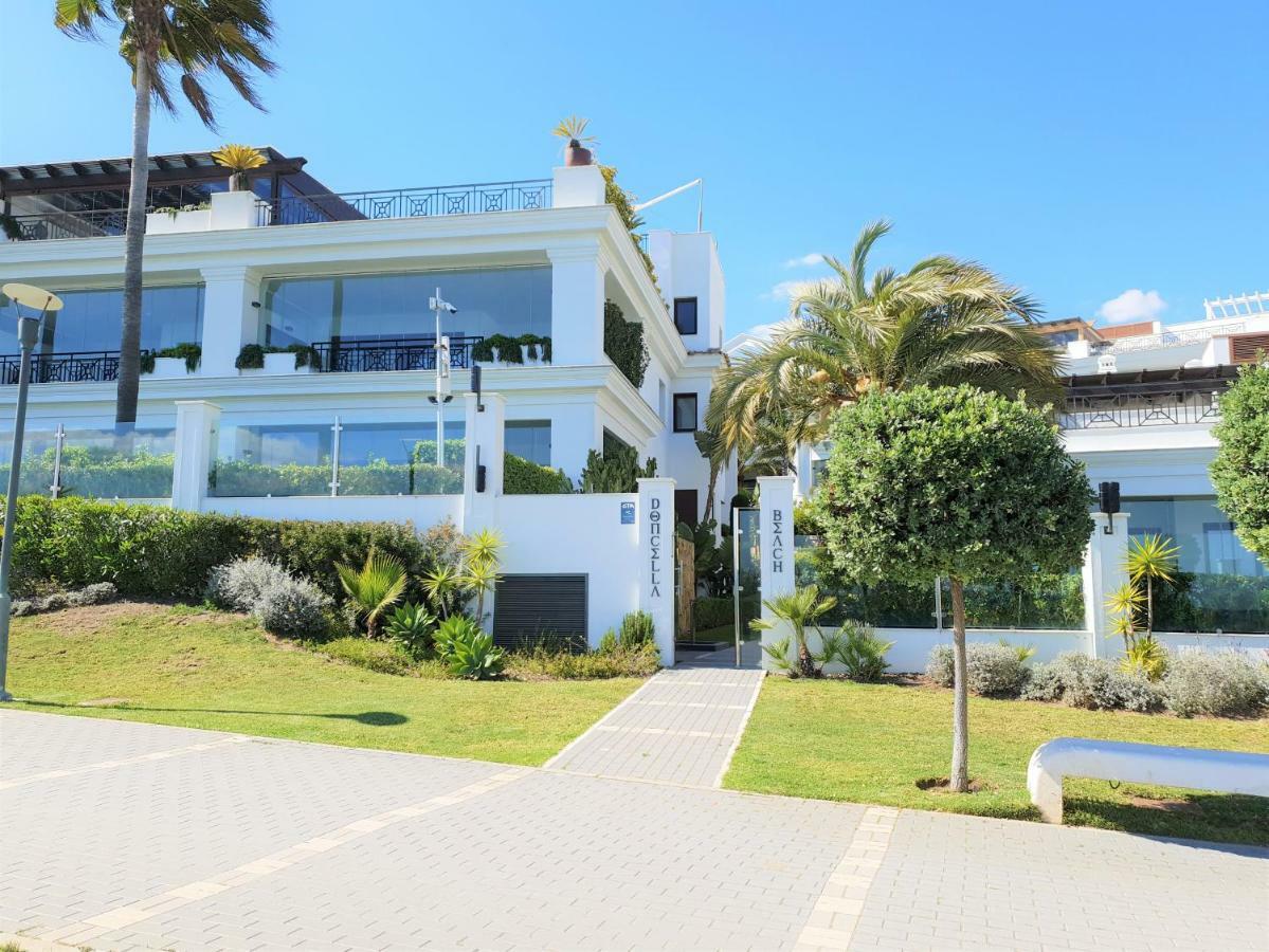 Luxury Apartment Frontal To The Sea In Estepona Doncella Beach Ngoại thất bức ảnh