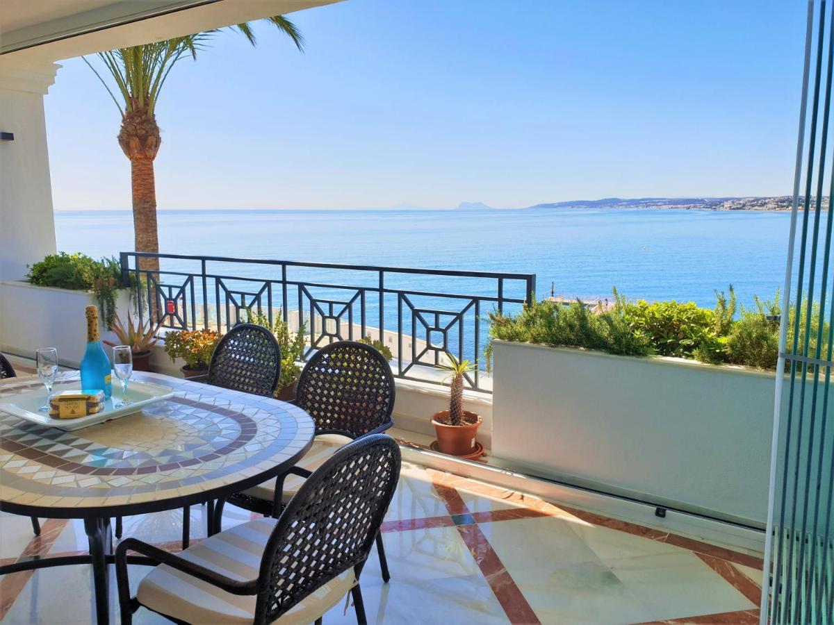 Luxury Apartment Frontal To The Sea In Estepona Doncella Beach Ngoại thất bức ảnh