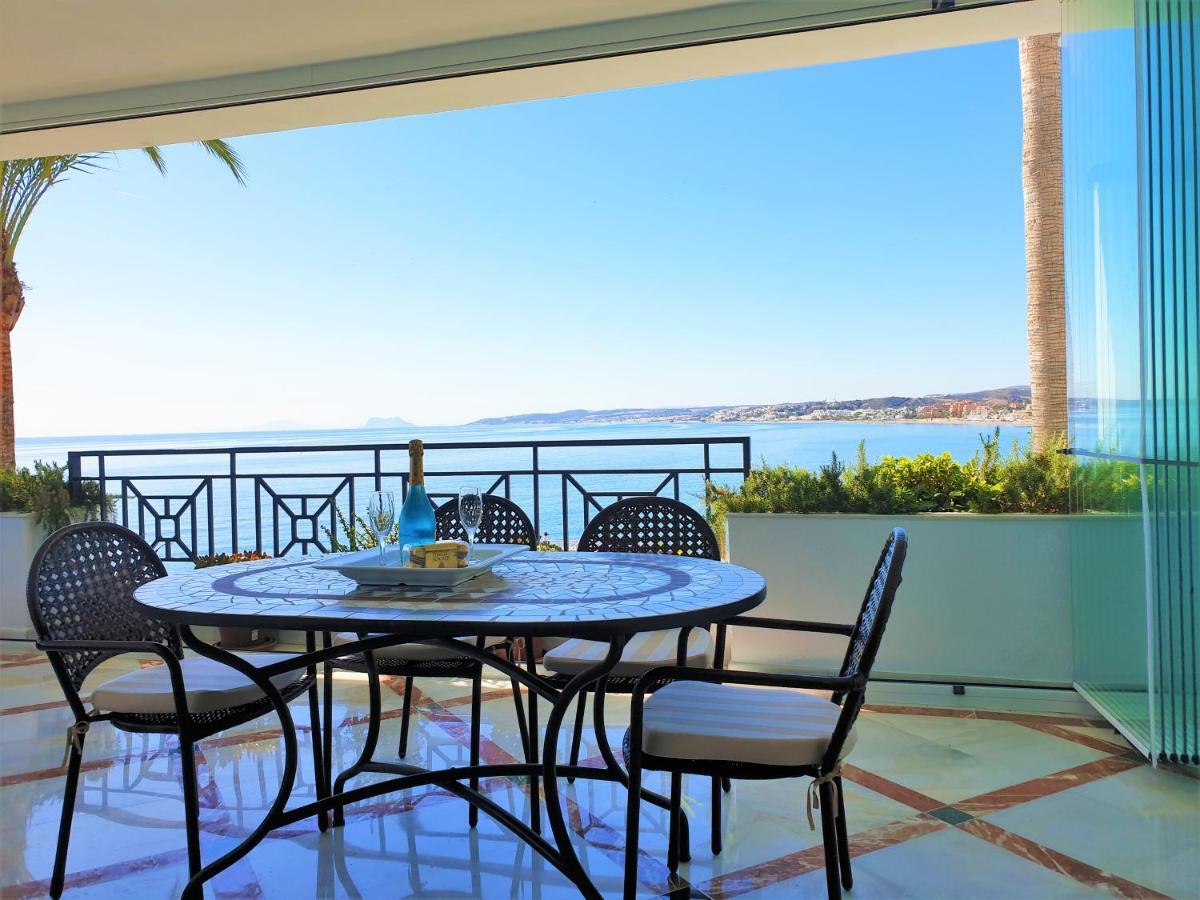 Luxury Apartment Frontal To The Sea In Estepona Doncella Beach Ngoại thất bức ảnh